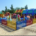 Анапа Центральный пляж игровая и развлекательная зона для детей