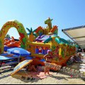 Анапа Центральный пляж детская игровая и развлекателная зона