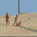 Пляж Витязево песчаные барханы